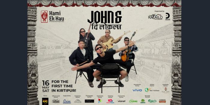 John & the Locals Live at Sa:Sa Twa, Kirtipur at Hami Ek Hau. 